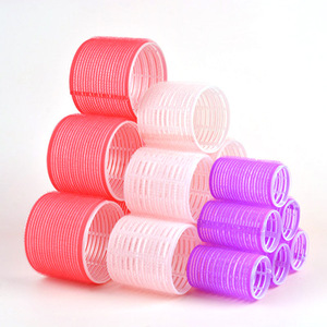 Set de rizadores de pelo de nailon Deo, rizador de pelo tipo peine con clip para uso sin esfuerzo, embalaje de PVC, en stock, directo de fábrica - Product Image 2