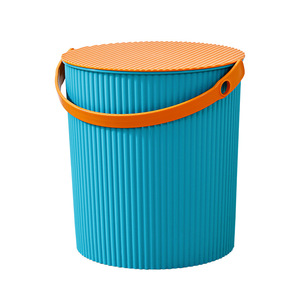 Plastic Thickened Sitable Stool Colorful Bath Water <strong>Bucket</strong> for Household Bathroom - Product Image 5