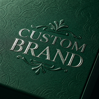 Boîte cadeau pliable en carton rigide noir mat de luxe avec logo personnalisé de qualité supérieure, fermeture magnétique, vide
