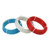 Sistemas de calefacción y piezas: cable T Cable de calefacción eléctrica Huanrui 120V/220V/230V/240V, 12 W/m 18 W/m, CE ROHS TUV, 15 años de garantía