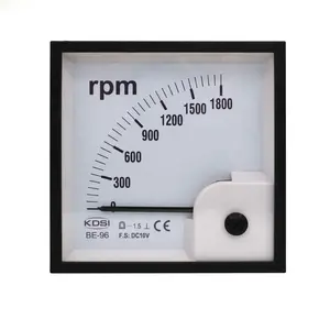 แบบพกพาได้แม่นยำ BE-96 DC10V 1800รอบต่อนาทีแผงแรงดันไฟฟ้าแบบอะนาล็อกเครื่องวัดความเร็วรถยนต์ - Product Image 1