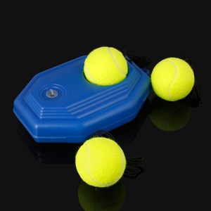 Appareil d'entraînement de tennis avec rebond à cordes pour usage intérieur, équipement de pratique automatique en plastique pour enfants, étudiants et adultes - Product Image 1