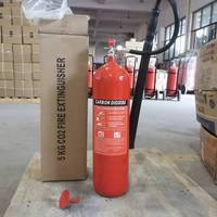 Extincteur à gaz CO2 de 10 lb (5 kg) certifié CE ISO, système d'extinction d'incendie au CO2