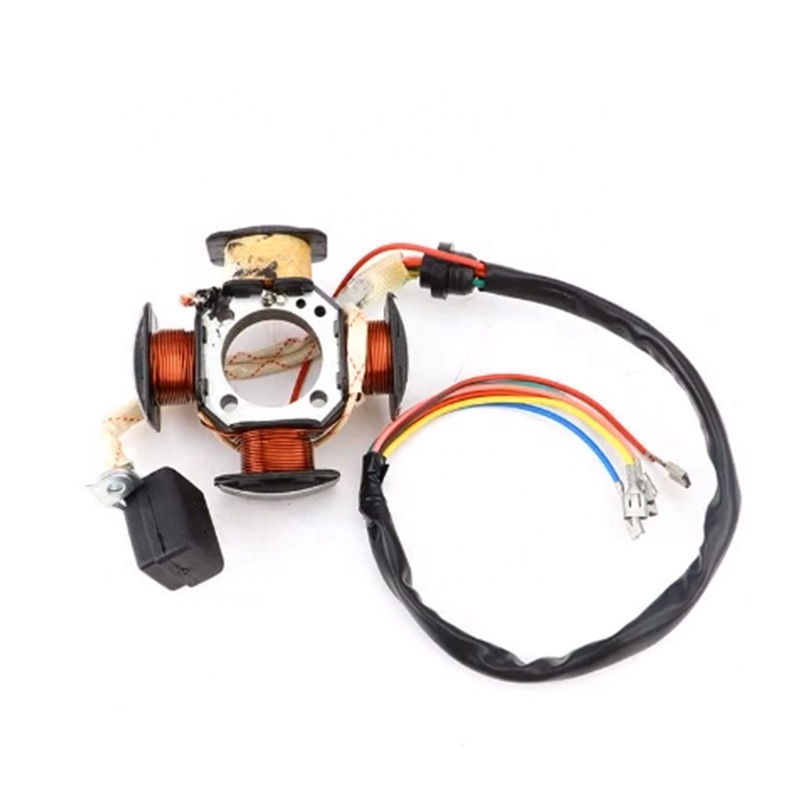 CG125 150CC сертификатом от сертификационной 125 статора Магнето катушки 4-полюсный автоматический пластина зажигания ножной стартер для honda CG125 150CC сертификатом от сертификационной 125