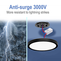 Interrupteur à distance intelligent de lumière marche/arrêt 1000W 10A Kit de lampe LED de plafond anti-surtension avec contrôle d'application Wifi 2.4Ghz sans fil pour centre commercial