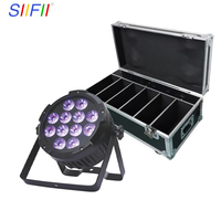 Offre Spéciale IP65 étanche à piles 12*18W 6in1 Par RGBWA + UV scène LED lumières pour extérieur Club Disco DJ Bar éclairage de scène