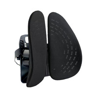 Coussin de soutien lombaire ergonomique pour siège de bureau et voiture, technique de raccordement, modèle personnalisable CS007