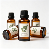 Huile Essentielle d'Eucalyptus Pure, Naturelle et Biologique, Purifiante, Rafraîchissante, Soin de la Peau, Aromathérapie, Huile de Massage pour Diffuseur