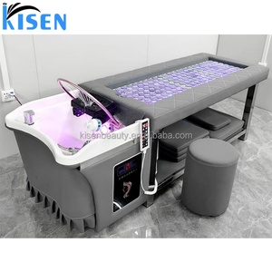 Table de Moxibustion Kisen Multifonctionnelle pour Spa Corporel, Lavage de Cheveux, Massage Thaï – Nouveau Modèle Populaire pour Salon, Lit de Shampoing - Product Image 3
