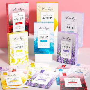 Deluxe Créez votre marque Lait Miel Parfum <span class=keywords><strong>Spa</strong></span> 4 Étapes En 1 Pédicure Sel De Mer Soak Box Soins De La Peau Des Pieds Beauté <span class=keywords><strong>Spa</strong></span> Pédicure - Product Image 3