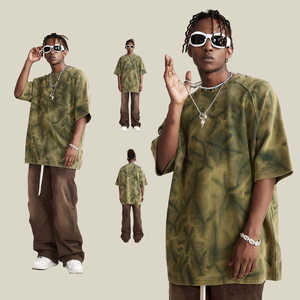 Camisetas Estampadas Digitales de Marca Personalizada al por Mayor de Fábrica, 100% Algodón, Manga Corta, Ropa para Hombre Joven - Product Image 3