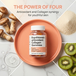 Gomitas de Colágeno Antioxidante con Ergotioneína de Larga Duración e Hidratación, Ingrediente Activo - Product Image 5