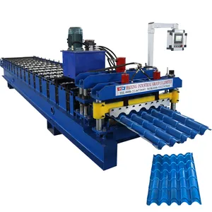 Panneau standard couleur enduit 800 couleur acier rouleau formant la <span class=keywords><strong>machine</strong></span> - Product Image 1