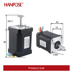 1.7A 0.7nm 42步进电机2.6A 1.7V 17HS6401S-HCZ用于Raiser驱动步进电机3d打印机底部出口 - Product Image 6