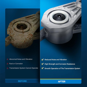 Tensor de Correa para Honda Odyssey 05-10, Pilot 06-11, Accord <span class=keywords><strong>08</strong></span>-10, 3.5L V6 J35 con Polea 419310 - Product Image 5