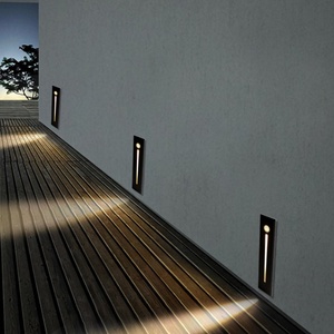 Simple Modern Outdoor Waterproof LED Wall Lamp Aluminum Body <strong>Motion</strong> <strong>Sensor</strong> Step Stair <strong>Light</strong> for Home <strong>Office</strong> Footlight - Product Image 4