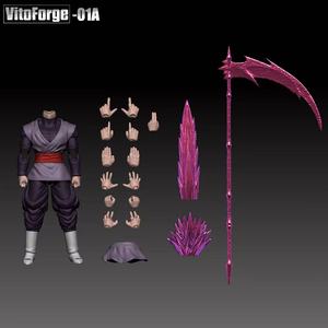 Nueva Figura de Zamasu de VitoForge Studio, Bola <span class=keywords><strong>Super</strong></span> Saiyan, Son <span class=keywords><strong>Goku</strong></span>, Son Gohan, <span class=keywords><strong>Black</strong></span> Zamasu, Modelo de PVC de Anime, Juguete Coleccionable - Product Image 2