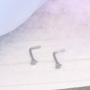 Montaggio gancio lucidato in acciaio inossidabile moda popolare stella a cinque punte figura 7 <span class=keywords><strong>asta</strong></span> Piercing <span class=keywords><strong>gioielli</strong></span> all'ingrosso - Product Image 5