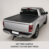 Couverture de benne de camion enroulable rigide en aluminium, étanche et verrouillable, pour Ford F150 5.5FT OEM ODM