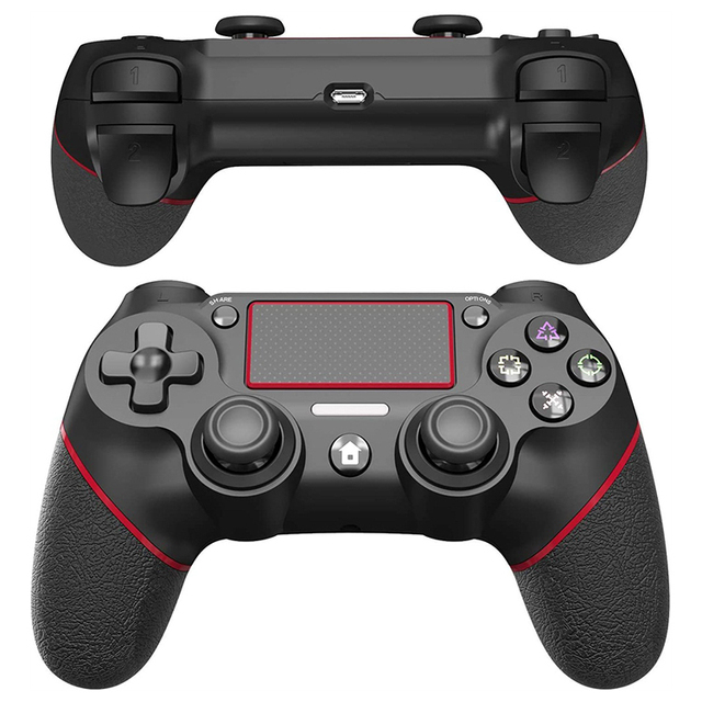 New Classic Smart Light Arcade Double Shock Wireless Gamepad for / with Six-axis Gyroscope and Vibration