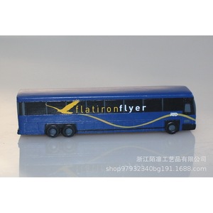 Flatiron Flyer Bus Toy <b>Foam</b> <b>Model</b> Vehicle For Kids 5-7 Years Unisex - Product Image 2