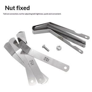 Stainless Steel Wedge Feeler Gauge Bore Gauge Thickness <b>Gap</b> Measuring Tool High Precision - Product Image 2