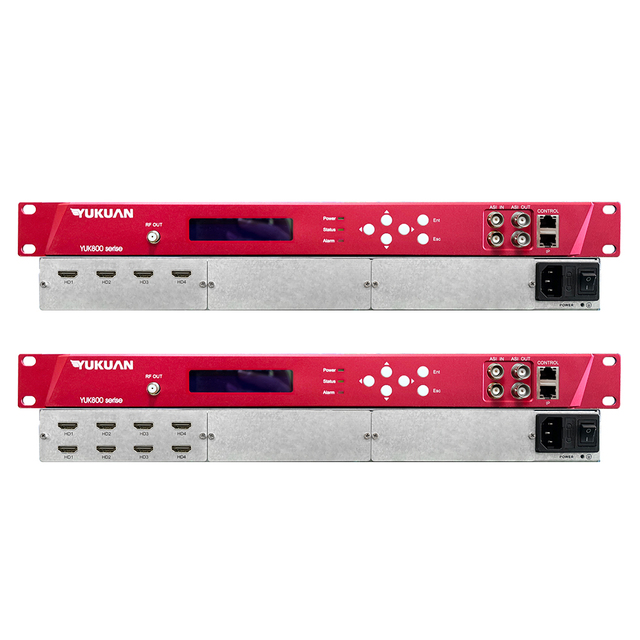 Yukuan Hotel for 24 Channel All-in-One HD MI to QAM Encoder ISDB T Modulator with UDP/RTP Protocol MPEG-4 AVC/H.264 Encoding