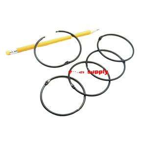 วงแหวนโลหะสีดำขนาด 2 นิ้ว 50 มม. สำหรับเข้าเล่มเอกสาร/สมุดบันทึก - Product Image 1