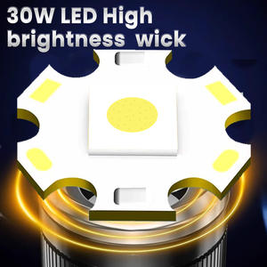 30W ha condotto la luce da lavoro con batteria <span class=keywords><strong>1800</strong></span> Mah a lungo raggio Ultra-luminoso 1200 <span class=keywords><strong>lumen</strong></span> impermeabile per esterno torcia a gancio di uscita - Product Image 4