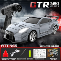 1/64 Mini Rc Drift Car Jouets électriques pour enfants Rc Car 4x4 GTR Mini véhicules jeu de course voiture jouet