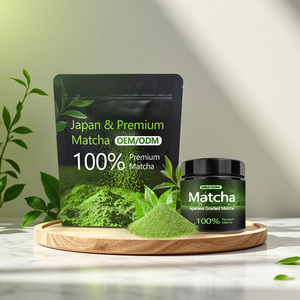 Matcha en Polvo Puro de Grado A-6A para Cocina, Panadería, Café, Ceremonia, Natural, Nuevo, Té Instantáneo en Polvo Orgánico en Bolsa - Product Image 3