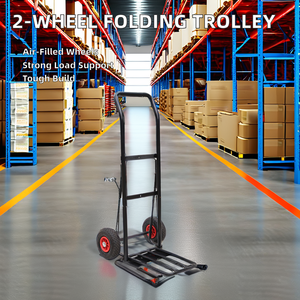 Chariot chariot à plate-forme convertible personnalisable en acier robuste, capacité de charge de 200kg, OEM HT1827 pour outils de déplacement - Product Image 4