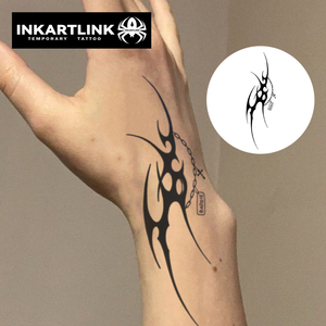 INKARTLINK - <span class=keywords><strong>Tatuajes</strong></span> Adhesivos de Jugo de Larga Duración (15 Días), Resistentes al Agua, Semipermanentes, para el Cuerpo, para Brazos, Suministro al por Mayor - Product Image 2