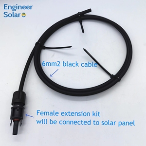 ชิ้นส่วนเชื่อมต่อ QC4.10พลังงานแสงอาทิตย์ DC 12AWG 10AWG 4mm2 6mm2เต้ารับปลั๊กตัวผู้ตัวเมีย - Product Image 5