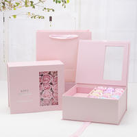 Boîtes cadeaux magnétiques personnalisées de luxe, emballage en carton pour carte pliable pliable avec couvercle magnétique