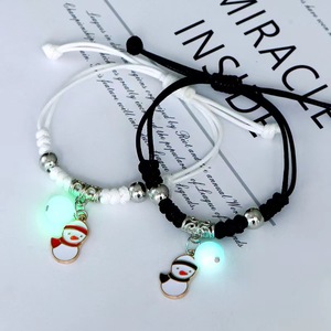Bracelets <span class=keywords><strong>confidente</strong></span> cœur lune étoile 2 pièces hommes femmes serrure à clé sourire visage charme Couple Bracelets amitié Bracelets cadeau - Product Image 5