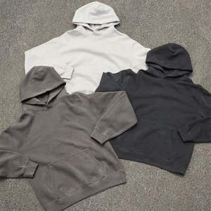 Sweat à capuche personnalisé 100% coton éponge française lavage Vintage 450 Gsm automne saison tricoté col à capuche avec motif solide - Product Image 1