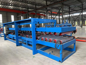 Tự động bánh sandwich bảng điều chỉnh dây chuyền sản xuất PU/EPS/<span class=keywords><strong>Rock</strong></span> len Bảng điều chỉnh máy làm cho mái nhà và tường - Product Image 3