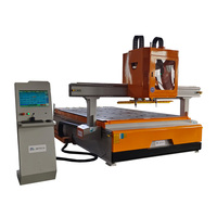 JNTECH Prix d'usine 2030 ATC CNC Wood Router Machine pour le forage du bois, la coupe et le fraisage avec banque de forage italienne 9 + 3 + 1