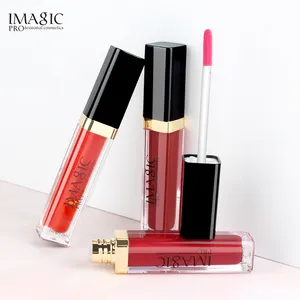 IMAGIC Wasserdichter matter Lippenstift Braunes Pigment Dunkelrot Langlebiger Samt Lip gloss Balsam Frauen Make-up Lip gloss