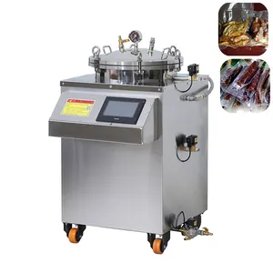 Machine de stérilisation des aliments par rayonnement gamma stérilisation miniature dégivreur d'aliments stérilisateur autoclave en pochette