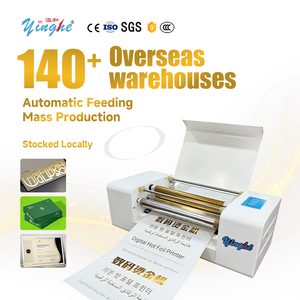 Yinghe desktop type Digital Hot Stamping <b>Machine</b> for Gold and Silver Foil color film for PVC/Paper card/Invitation printing - Product Image 1