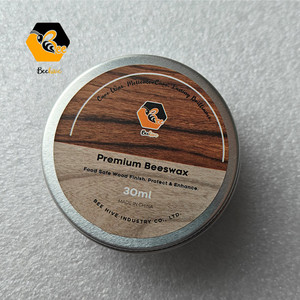 <span class=keywords><strong>Cire</strong></span> <span class=keywords><strong>d</strong></span>'<span class=keywords><strong>abeille</strong></span> BH pour le polissage du bois, pour planches à <span class=keywords><strong>d</strong></span>écouper et ustensiles, conditionneur de bois sans danger pour les aliments, boîte en aluminium personnalisée 30-200ml - Product Image 2
