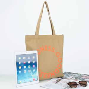 Customized Eco-Friendly Canvas Shopping Tote <b>Bag</b> with Custom Logo Outdoor Fashion Design <b>Medium</b> <b>Size</b> Handled - Product Image 4