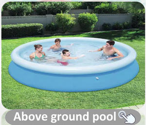 <span class=keywords><strong>Piscine</strong></span> hors sol personnalisée pour enfants <span class=keywords><strong>piscine</strong></span> gonflable en tissu PVC pliable pour point de chute tissu - Product Image 3