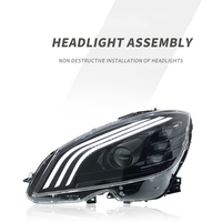 Mercedes-Benz Classe C W204 2011-2014 Phares LED de style Maybach 12V Neufs à installer 50W 4000 Lumens 5000K Ampoule D2R