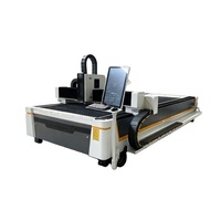 Machine de découpe laser à fibre en acier au carbone 1500W, découpeuse laser de bureau économique pour métal et acier