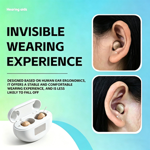 Aides auditives invisibles rechargeables Retone Wholesale Channel Mini IIC avec affichage LED et <span class=keywords><strong>amplificateur</strong></span> sonore pour personnes âgées - Product Image 5