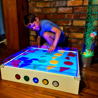 Équipement d'entraînement sensoriel Table lumineuse à LED Glowing Lightbox Jouets éducatifs pour les enfants de la maternelle