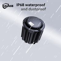 KAVASS LoRaWAN Smart Système de gestion du guidage du stationnement et capteurs de stationnement Solution pour capteur de voiture Boîtier de stationnement facile à installer